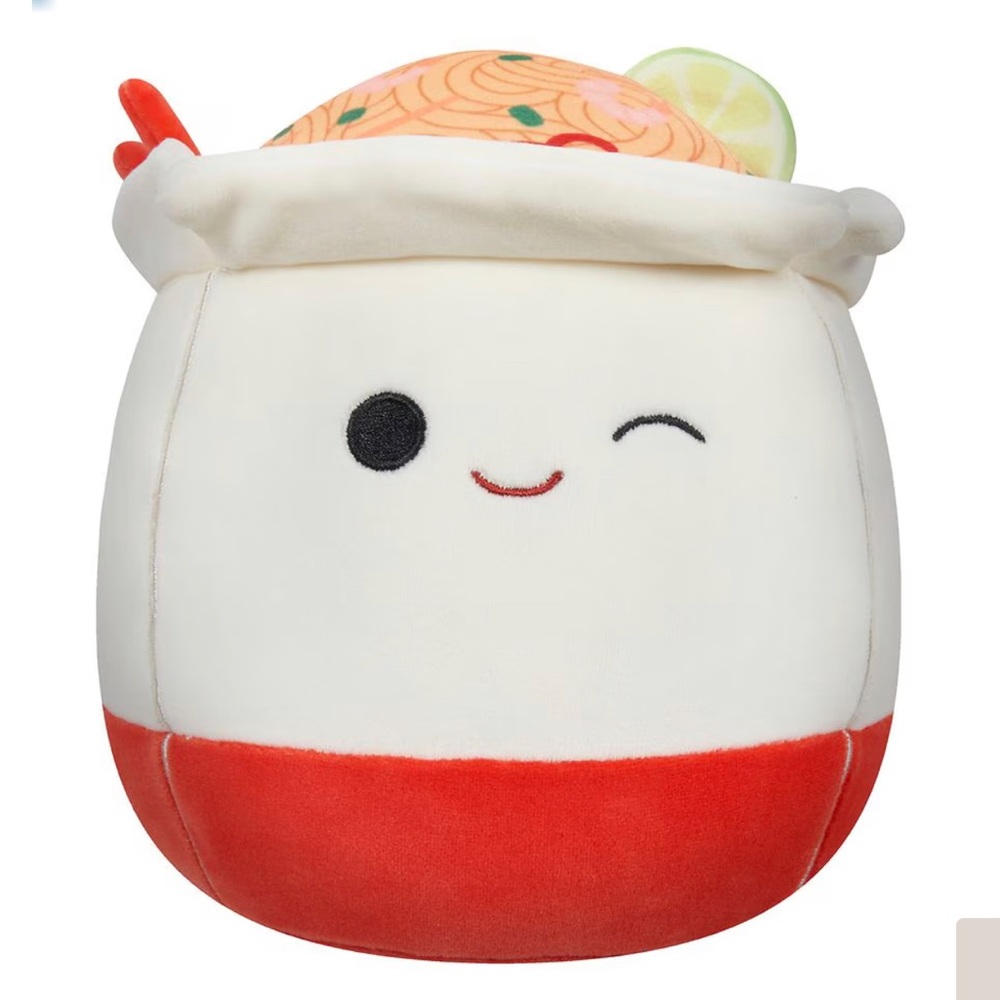 Squishmallows Daley the Takeout Lo Mein Noodles Ramen 8-Inch New With Tag